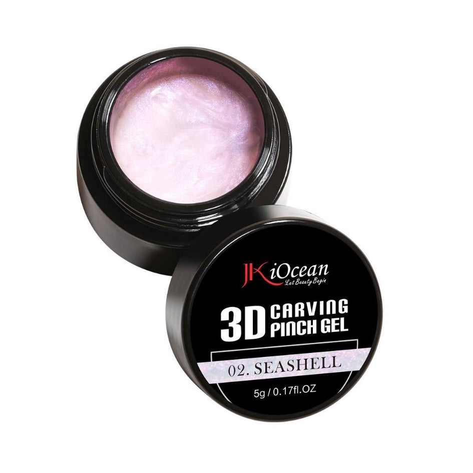 JKiOcean 3D Carving Pinch Gel - Seashell